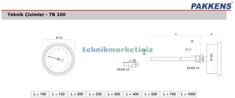 te100-pakkens-100412-komple-paslanmaz-termometreler-arkadan-cikisli-teknik-cizimi-ve-boyutlari