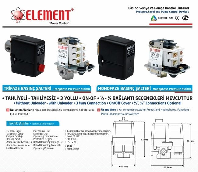 element-basinc-salteri-druck-salter-teknik-ozellikler