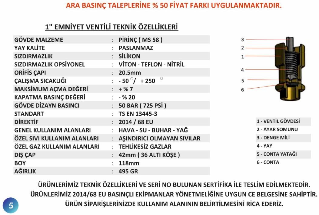 teknik-özellikleri-1-inc-yks-emniyet-ventili-kompresör-emniyet-ventili-sabit-basınçlı-emniyet-ventili-2-20-bar-arası