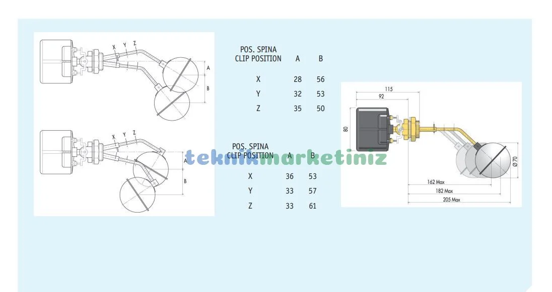 ceme-seviye-salteri-rl21-seviye-samandirasi-boyutlari