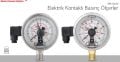 Elektri̇k Kontaklı Hassas Basınç Ölçerler, Manometreler