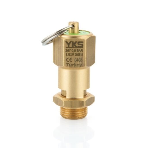 3/8'' 0.1 Bar - 1.9 Bar Ce Belgeli Mühürlü Düşük Basınç Emniyet Ventilleri