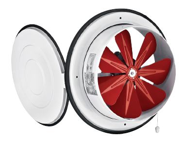 BK 250-BK250 KAPAKLI AKSİYEL ASPİRATÖR BAHÇİVAN 25 CM.