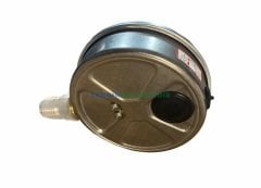 Ø100mm 0-16 Bar Alttan Bağlantılı Gliserinli, Sıvı Dolgulu G1/2'' Manometre, Basınç Göstergesi CL2,5 PAKKENS