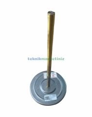 Ø100mm -30/+60°C Derece, Arkadan Çıkışlı G1/2'' Bi-Metal Sıcaklık Ölçer, Termometre, Paslanmaz Termovilli Mekanik Isı Gösterge Saati, EN 13190, CL2,0 PAKKENS, Dalma Boyu :