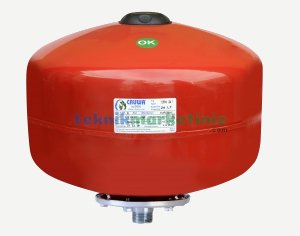 24 Litre İtalyan Tip, Dikey Genleşme Tankı, Hidrofor Tankı