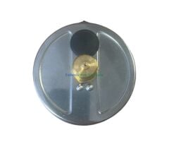 Ø100mm 0-10 Bar Arkadan Bağlantılı Gliserinli, Sıvı Dolgulu G1/2'' Manometre, Basınç Göstergesi CL2,5 PAKKENS