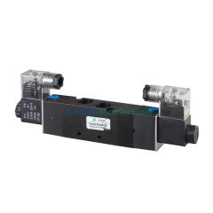 1/2'' Elektrikli 5/2 Pnömatik Yön Valfi 4V420-15 Çift Bobin Pnomatik Bobin-Bobin Solenoid Valf