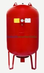 150 Litre Dikey Tip, Ayaklı, Manometreli Genleşme Tankı, Hidrofor Tankı CRUWA