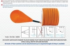 ELEMENT Kauçuk Atık / Asitli Su Seviye Flatörü 40° Açılı