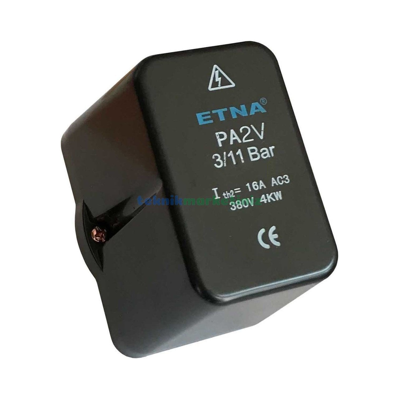 3 - 11 Bar ETNA Basınç Şalteri (Otomatiği) - Druck Şalter PA-2V Trifaze - Monofaze G½''