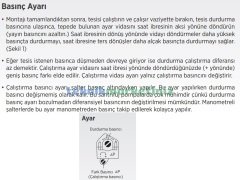 1 - 5 Bar ETNA Basınç Şalteri (Otomatiği) - Druck Şalter PA-1V Trifaze - Monofaze G½''
