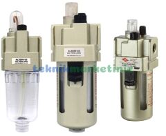 1/4'' Pnömatik Yağlayıcı AL Serisi 1200 Lt/dk