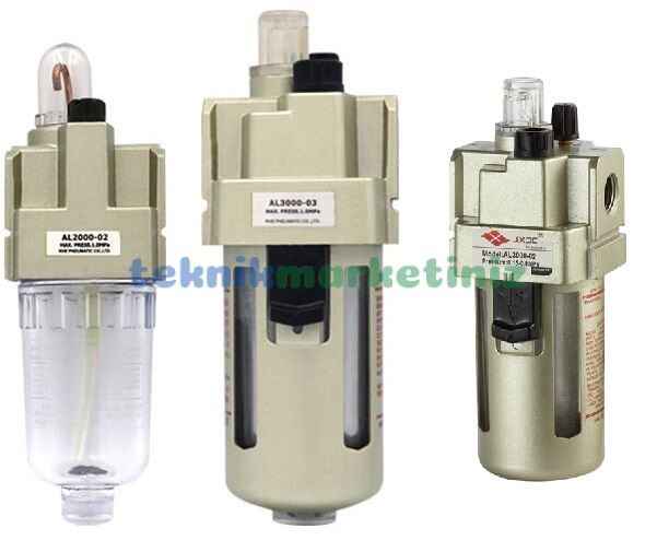 3/4'' Pnömatik Yağlayıcı AL Serisi