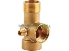 1'' Sarı 5 Yollu Te, 5 Yollu Parça ( Çekvalfsiz )