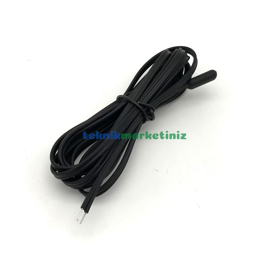 3 Metre NTC Sıcaklık Isı Sensörü Probu EMKO NTC-M5L20.K03-S