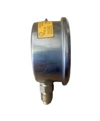 Ø63mm 0-160 Bar Alttan Bağlantılı Gliserinli, Sıvı Dolgulu G1/4'' Manometre, Basınç Göstergesi CL2,5 MONEKS