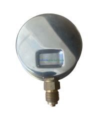 Ø63mm 0-160 Bar Alttan Bağlantılı Gliserinli, Sıvı Dolgulu G1/4'' Manometre, Basınç Göstergesi CL2,5 MONEKS