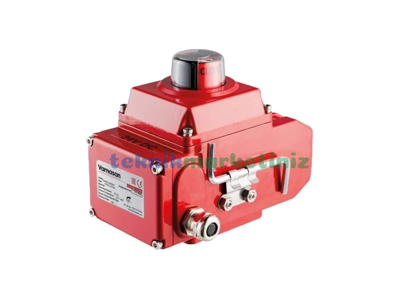 50 Nm Elektrikli Aktüatör On/Off VARNASAN REA 05S