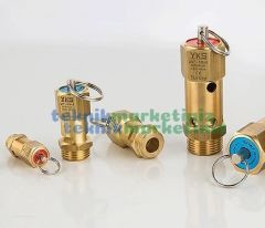 3/4'' 42 BAR Sabit Basınçlı Mühürlü CE Belgeli Emniyet Ventili YKS-657