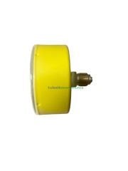 Ø63mm 0/100 Milibar Arkadan Bağlantılı Kurutip Kapsül Diyaframlı Basınç Ölçer, Milibar Manometre G1/4'' CL1,6 PAKKENS