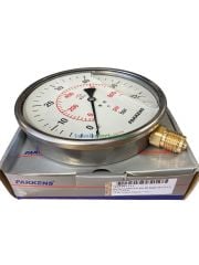 Ø160mm 0-60 Bar Alttan Bağlantılı Gliserinli, Sıvı Dolgulu G1/2'' Manometre, Basınç Göstergesi CL1,6 PAKKENS