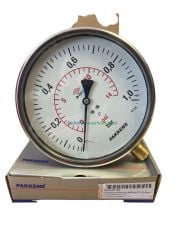 Ø160mm 0-1 Bar Alttan Bağlantılı Kurutip(IP65) G1/2'' Manometre, Basınç Göstergesi CL1,6 PAKKENS