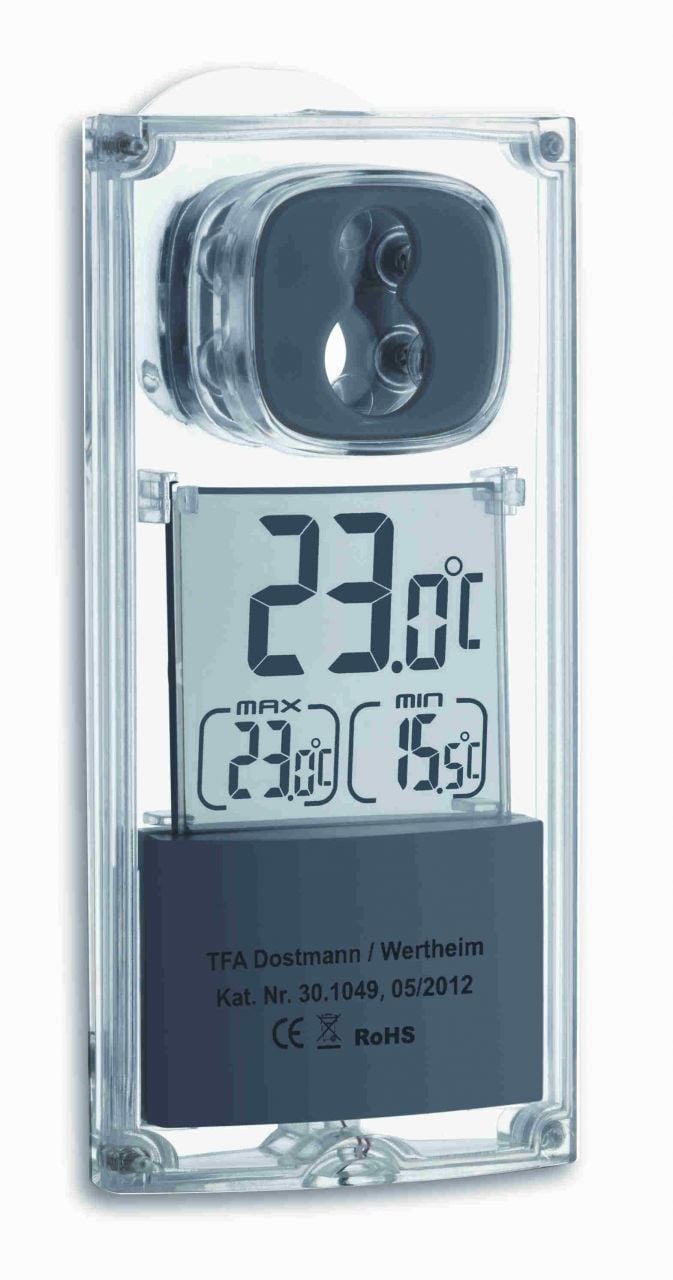 Dijital Pencere Termometresi TFA Dostmann 30.1049
