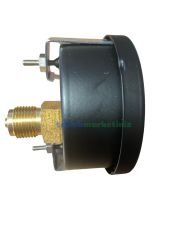 Ø100mm 0/10 Bar Panotip Arka Bağlantılı Kurutip CL1,0 Hassas Basınç Ölçer, Manometre G1/2'' Prinç Bağlantı Elemanlı Class 1,0 PAKKENS