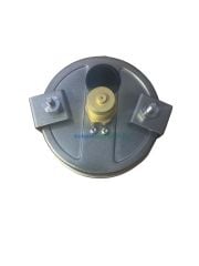 Ø100mm 0-65 kN (0-252 Bar) Panotip Arkadan Bağlantılı Gliserinli, Sıvı Dolgulu G1/2'' Manometre, Kilonewton Göstergesi CL2,5 PAKKENS