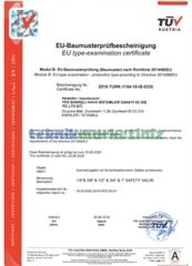 3/8'' 4 BAR Sabit Basınçlı Mühürlü CE Belgeli Emniyet Ventili YKS-122