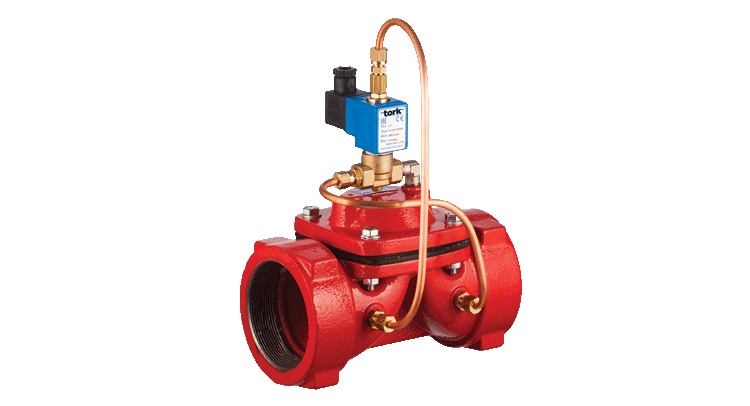 DİŞLİ BAĞLANTILI PİK DÖKÜM GÖVDE NORMALDE KAPALI SU İÇİN SOLENOİD VALFLER - TORK S1030 ( TORK-GL-1-6 BAR ) SERİSİ