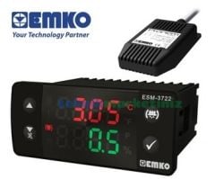 EMKO ESM 3722 KULUÇKA KONTROL CİHAZI ESM 3722.5.6.6.0.1/01.01/1.6.6.0 RÖLE ÇIKIŞLI 220 Volt (Sıcaklık,Raf Çevirme,Nem)