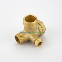 MAY-5 Kompresör Çekvalfi,  3/8'', 1/2'', 1/8'' Dişli Kompresör Çekvalfi YKS MAY5