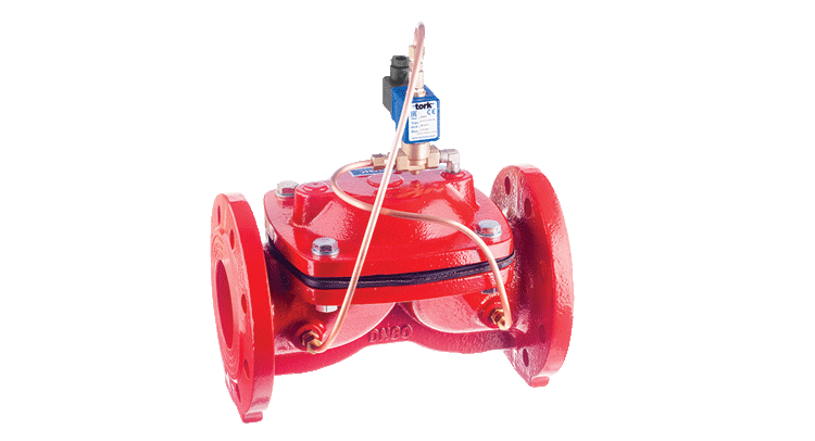 FLANŞLI BAĞLANTILI PİK DÖKÜM GÖVDE NORMALDE KAPALI SU İÇİN SOLENOİD VALFLER - TORK S1070 ( TORK-GLF-1-6 BAR ) SERİSİ