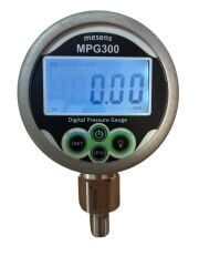 -1/+1 Bar Dijital Vakummetre-Manometre Bar,mmHg,Psi,mBar,kPa,kgf/cm2,mH2O,inHg,Torr Göstergeli Ø80mm Dijital Basınç Göstergesi 1/4''