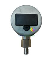 -1/+1 Bar Dijital Vakummetre-Manometre Bar,mmHg,Psi,mBar,kPa,kgf/cm2,mH2O,inHg,Torr Göstergeli Ø80mm Dijital Basınç Göstergesi 1/4''