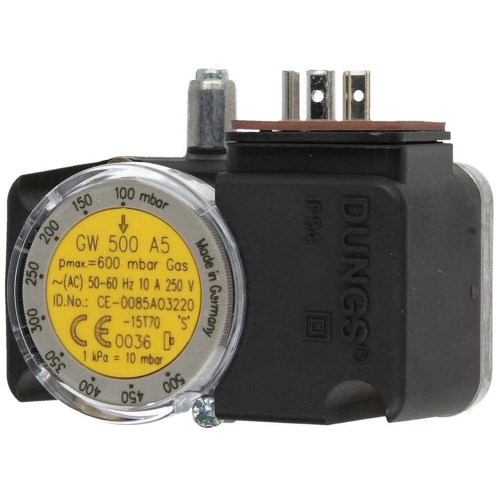 DUNGS GW 500 A5 Hava/Gaz Presostatı 100 - 500 mbar - 227639 (272349)