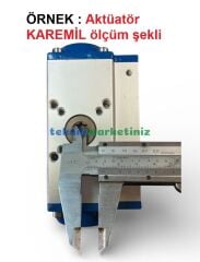 RA75DA Çift Etkili Pnömatik Aktüatör TORK RA 75 DA 9mm