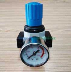 3/8'' Pnömatik Regülatör, Festo Tipi Metal Gövde Hava Basınç Ayar Regülatörü DR Serisi P1 Max: 16 Bar