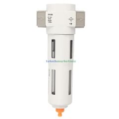 1'' Metal Gövde Pnömatik Filtre, Festo Tip Pnomatik Hava Filtresi Su Tutucu DF Serisi
