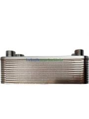 28 Plakalı 550 Lt/saat 1/2'' - 3/4'' Dişli, Kaynak Plakalı Isı Eşanjörü