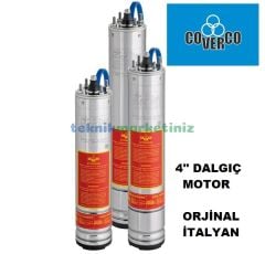 4'' DALGIÇ POMPA MOTORU 220V 0.55 KW / 0.75 HP COVERCO TEK DALGIÇ MOTOR