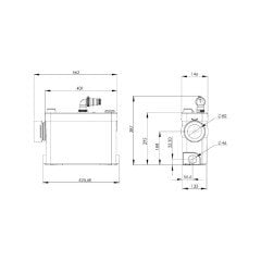 Sanipack 1 Asma Klozet+1 Lavabo+1 Duş Kabini+1 Çamaşır Makinesi+1 Bide Gideri Öğütücülü, Bıçaklı Foseptik Tahliye Pompası 4 Tahliye Girişli WC+3 Ünite