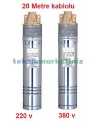 4'' 0.75KW-1HP 220V. Keson Kuyu Dalgıç Pompası MOMENTUM 4SPM100
