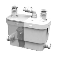 Sanivite 4 Ünite Girişli, Mutfak, Evye, Bulaşık, Çamaşır Makinesi, Lavabo, Küvet, Duş Kabini Pis Suları Tahliye Pompası