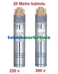 4'' 1.5KW-2HP 380V. Keson Kuyu Dalgıç Pompası MOMENTUM 4SP200
