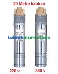 4'' 1.1KW-1,5HP 380V. Keson Kuyu Dalgıç Pompası MOMENTUM 4SP150