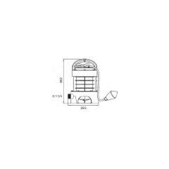 Sanipump GR S Parçalayıcı Bıçaklı Foseptik Dalgıç Pompası 1500W - 11m³/saat - 14 Metre Max. Basma Yüksekliği