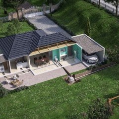 Sanifos 110 Monofaze 220 Volt Foseptik ve Pis Su Tahliye İstasyonu Zemin Altı veya Zemin Üstü